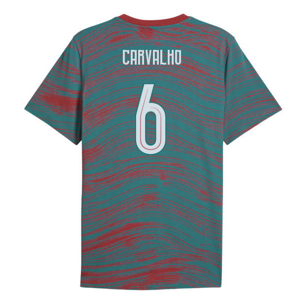 2026-2027 Portugal FtblCulture Tee AOP (Red) (Carvalho 6)-SoccerKits Hub | Buy Soccer Jerseys Online